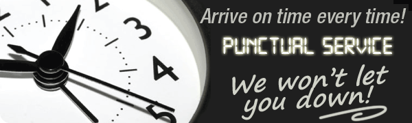 Punctual Taxi Service, We will always be on time