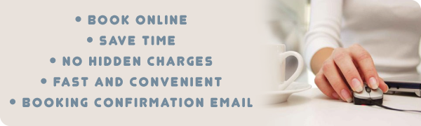 Save Time Book Online